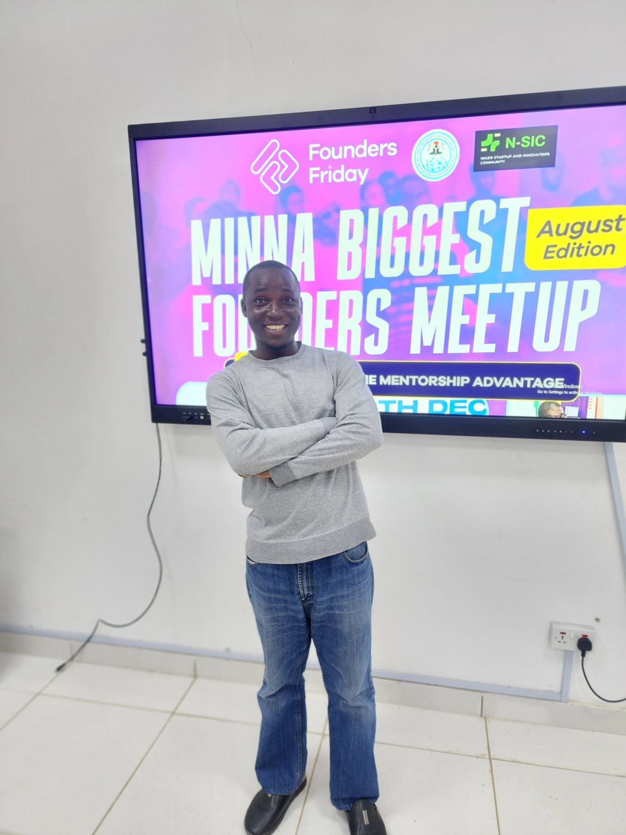 Abel Emmanuel at Founders Friday