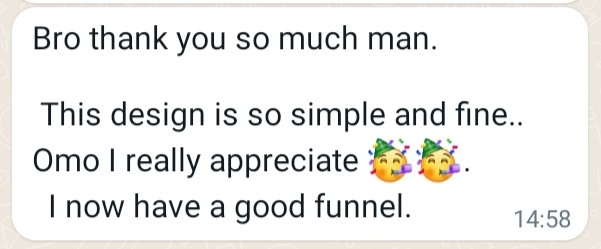 Mercy Ayomide Landing Page Testimony